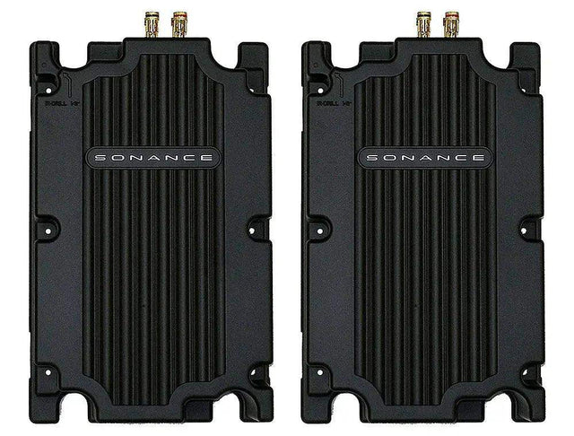 Sonance - MEDIUM RECTANGLE RETROFIT ENCLOSURE - Visual Performance Enclosure for select 6.5" In-wall Rectangle Speakers (2-Pack) - Black - Creation Networks
