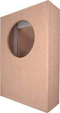 Sonance - MEDIUM ROUND ACOUSTIC ENCLOSURE - Visual Performance Enclosure for Select 6.5" In-ceiling Speakers (Each) - Wood - Creation Networks