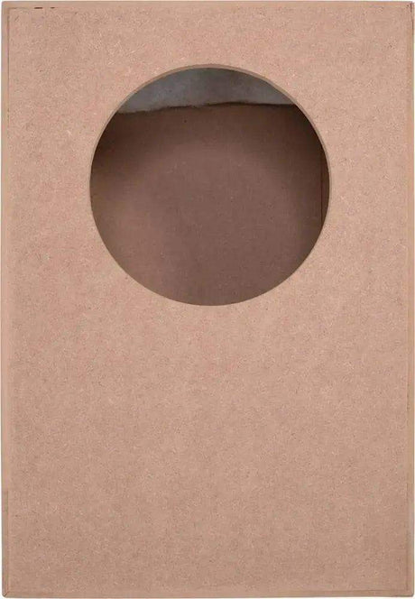 Sonance - MEDIUM ROUND ACOUSTIC ENCLOSURE - Visual Performance Enclosure for Select 6.5" In-ceiling Speakers (Each) - Wood - Creation Networks