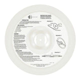 Sonance - MEDIUM ROUND COVERPLATE - Visual Performance Coverplate for select 6.5" In-wall Round Speakers (2-Pack) - White - Creation Networks