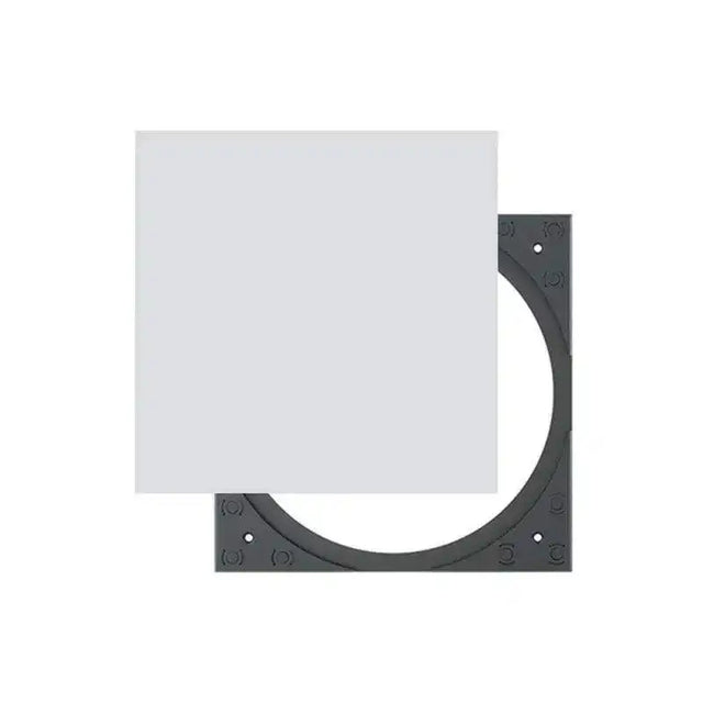 Sonance Pro Series PS-C43R Square adapter with Grille (Pair) - White - Creation Networks