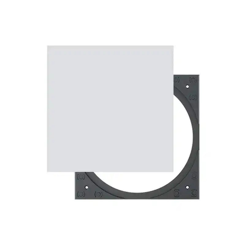Sonance Pro Series PS-C63R/PS-C43RTLP Square adapter with Grille (Pair) - White - Creation Networks