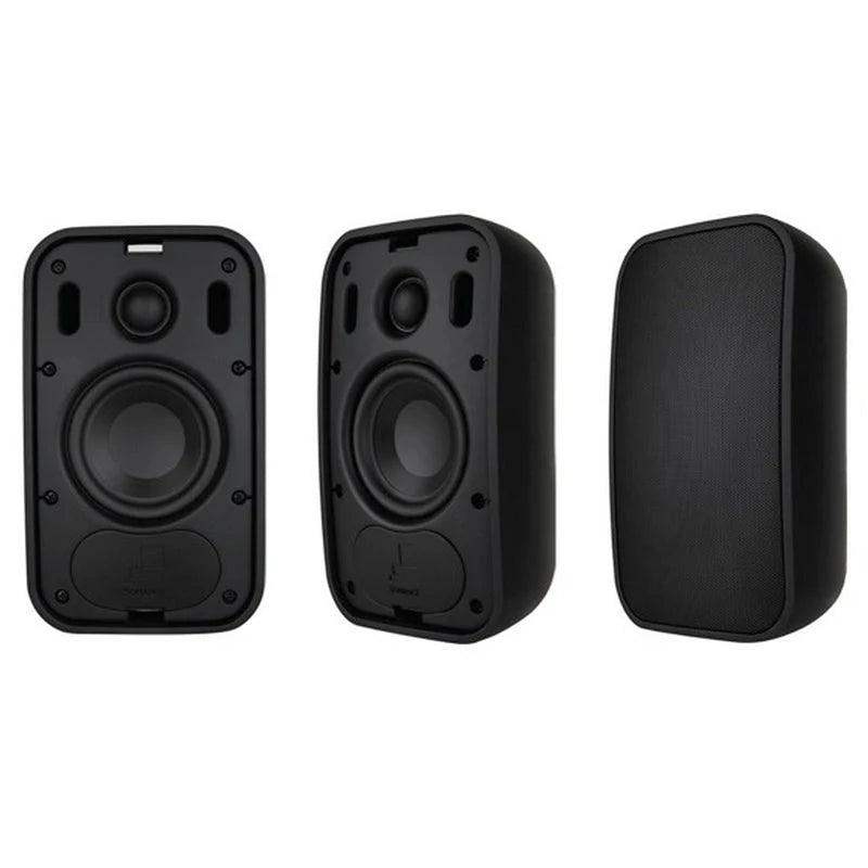 Sonance Pro Series PS-S43T 4" 60W Surface Mount Speakers (Pair) - Black - Creation Networks