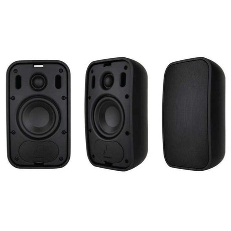 Sonance Pro Series PS-S43T 4" 60W Surface Mount Speakers (Pair) - Black - Creation Networks