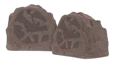 Sonance - RK63 - Rocks 6-1/2" 2-Way Outdoor Speakers (Pair) - Brown - Creation Networks