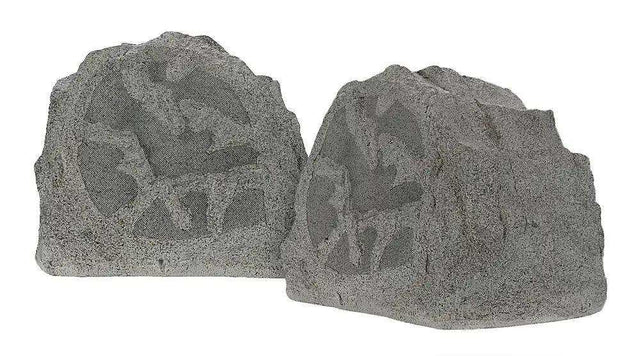 Sonance - RK63 - Rocks 6-1/2" 2-Way Outdoor Speakers (Pair) - Granite - Creation Networks