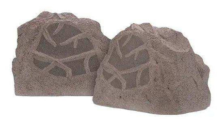 Sonance - RK83 - Rocks 8" 2-Way Outdoor Speakers (Pair) - Brown - Creation Networks