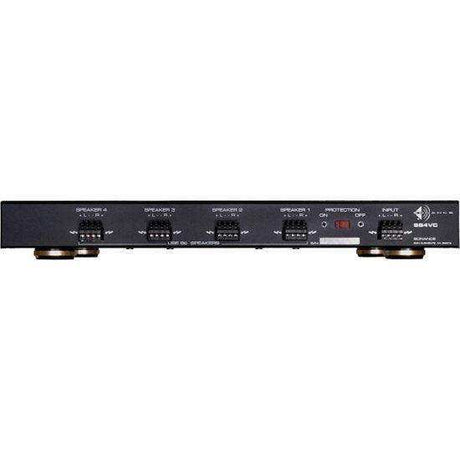 Sonance - SS4VC - 4-Pair Stereo Speaker Selector with Volume Controls (Each) - Black - Creation Networks