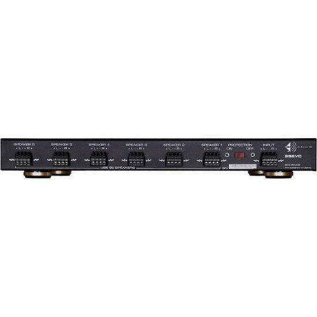 Sonance - SS6VC - 6-Pair Stereo Speaker Selector with Volume Controls (Each) - Black - Creation Networks