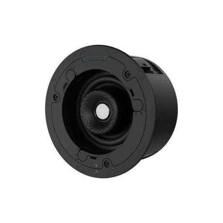 Sonance VX46R 4" Round In-Ceiling Speaker with White Micro Trim Grille (Pair) - Creation Networks