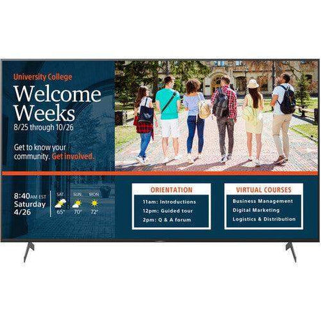 Sony BRAVIA BZ40H 55" Class HDR 4K UHD Digital Signage & Conference Room LED Display - FW55BZ40H - Creation Networks