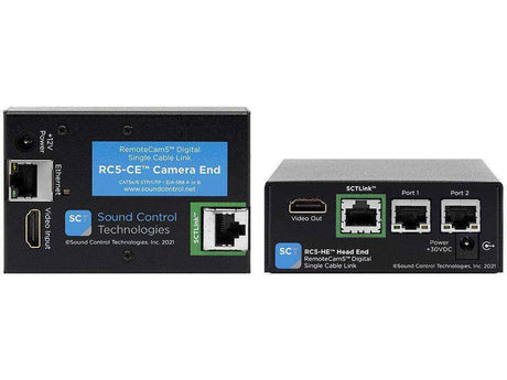 Sound Control Technologies RC5+UNI RemoteCam5 4K30 + 12V Camera Power Video Conferencing Sound Control Technologies