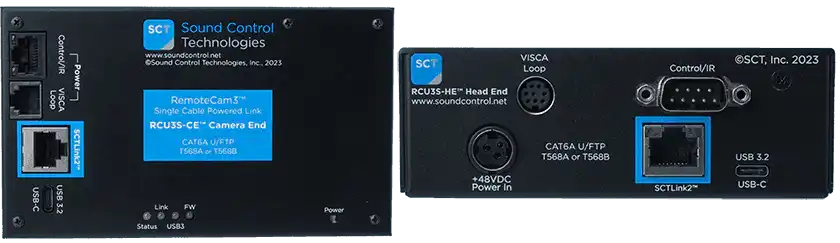 Sound Control Technologies RCU3SL-B10 USB Camera extension platform Video Conferencing Sound Control Technologies