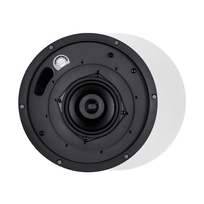 SoundTube 5.25" IP-Addressable, Dante Enabled, Speaker (White) IPD-CM52s-BGM-II-WH - Creation Networks
