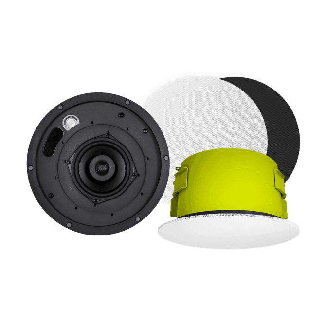 SoundTube 5.25" IP-Addressable Speaker in White - IPD4-CM52-BGM-II-WH - Creation Networks