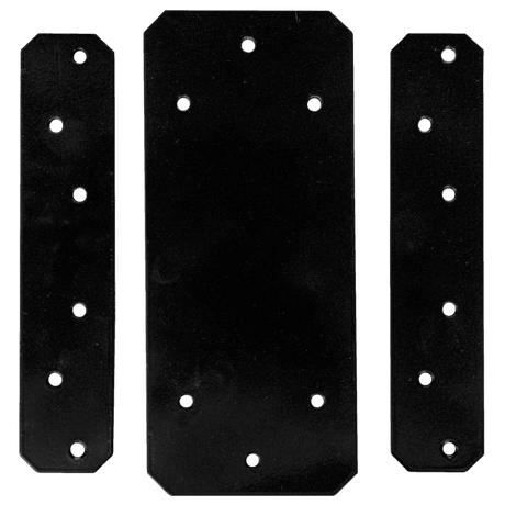 Soundtube AC-LA8-LINK-II-BK 2 black AC-LA8-LINK-II plates plus 12 zinc bolts - Creation Networks