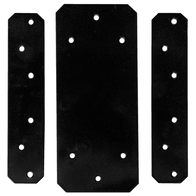 Soundtube AC-LA8-LINK-II-BK 2 black AC-LA8-LINK-II plates plus 12 zinc bolts - Creation Networks