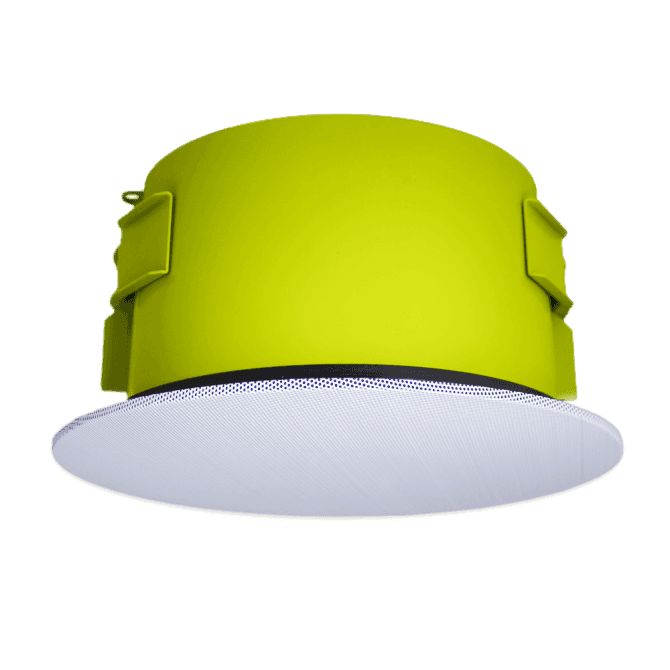 Soundtube CM52-BGM-II-WH 5.25" In Ceiling Speaker with white magnetic grill - Creation Networks