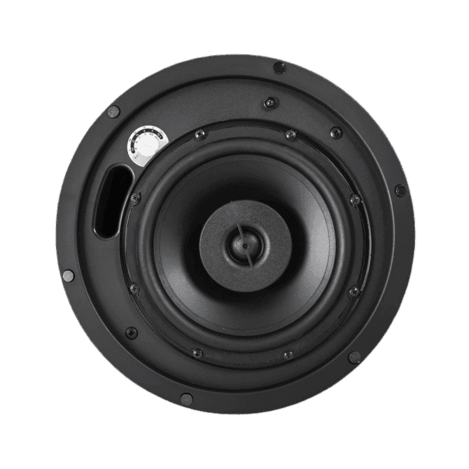 Soundtube CM82-BGM-II-WH 8" In Ceiling Speaker with white magnetic grill - Creation Networks