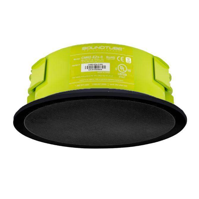 Soundtube CM82-EZS-II-BKCM82-EZS-II 8" 2-way In Ceiling Speaker in White 8" 2-way In Ceiling Speaker with Short Can - Creation Networks
