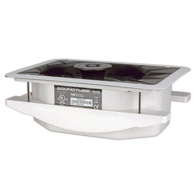 Soundtube IW500B-WH 5.25" Coax, BroadBeam Tweeter, In-Wall, White w/steel back - Creation Networks