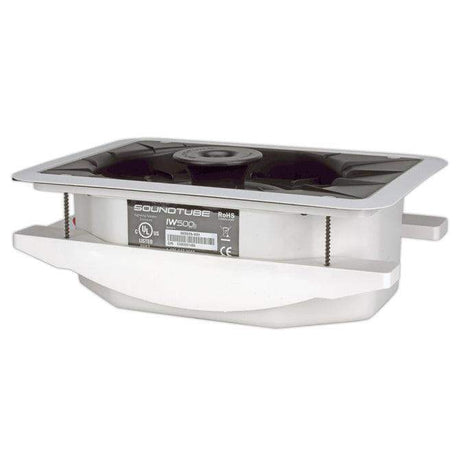 Soundtube IW500B-WH 5.25" Coax, BroadBeam Tweeter, In-Wall, White w/steel back - Creation Networks