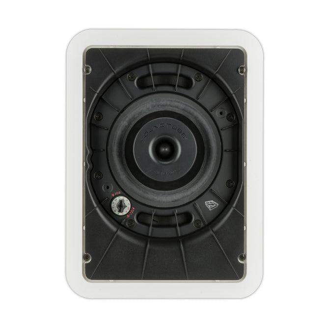 Soundtube IW500B-WH 5.25" Coax, BroadBeam Tweeter, In-Wall, White w/steel back - Creation Networks
