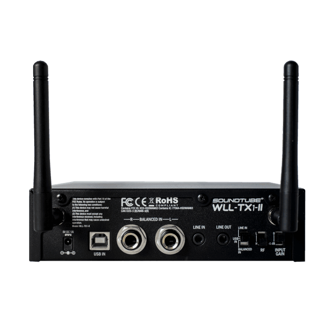Soundtube WLL-TR-1P-II Tri-band Uncompressed Wireless WLL-TX1 Trans. WLL-RX1P Rec. Sys. - Creation Networks
