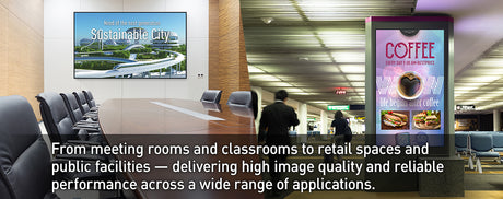 Panasonic TH-75SQ3W 75" 4K UHD, 500cd/m2, 24/7, LED LCD Display Professional Displays Panasonic