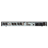 Tascam SS-R300N rear with IF-DA2 Dante card