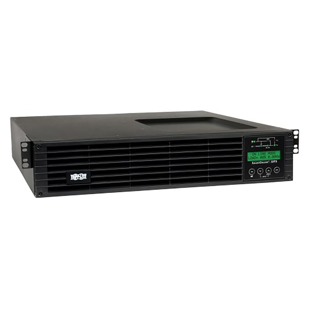 Eaton SU1500RTXLCDN SmartOnline 120V 1.5kVA 1.35kW Double-Conversion UPS, 2U Rack/Tower, Ext Uninterruptible Power Supplies (UPS) Eaton