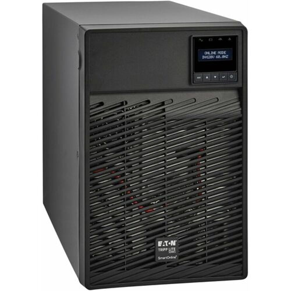 Eaton SU700XLCD Tripp Lite SmartOnline 120V 700VA 630W Double-Conversion UPS, 6 Outlets Uninterruptible Power Supplies (UPS) Eaton