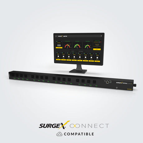 SurgeX SX-VS-1216 Vertical Series+ PDU, 120V Vertical Series+ SurgeX