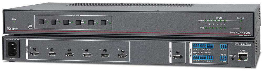 Extron SW4 HD 4K PLUS Four Input 4K/60 HDMI Switcher – Creation Networks