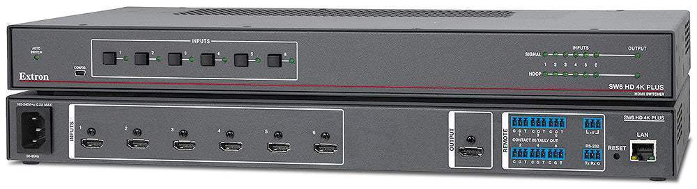 Extron SW4 HD 4K PLUS Four Input 4K/60 HDMI Switcher