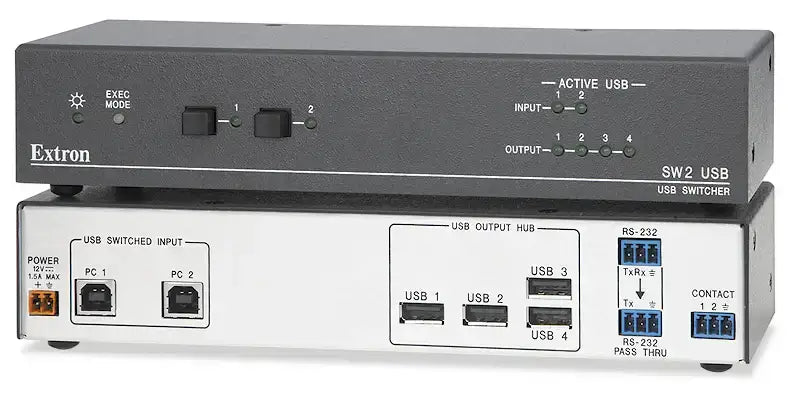 Extron SW4 USB Plus	Four Input USB with Emulation