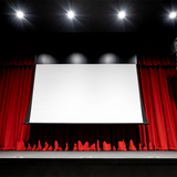 Draper Paragon V, 307", 16:10 Motorized Projection Screen