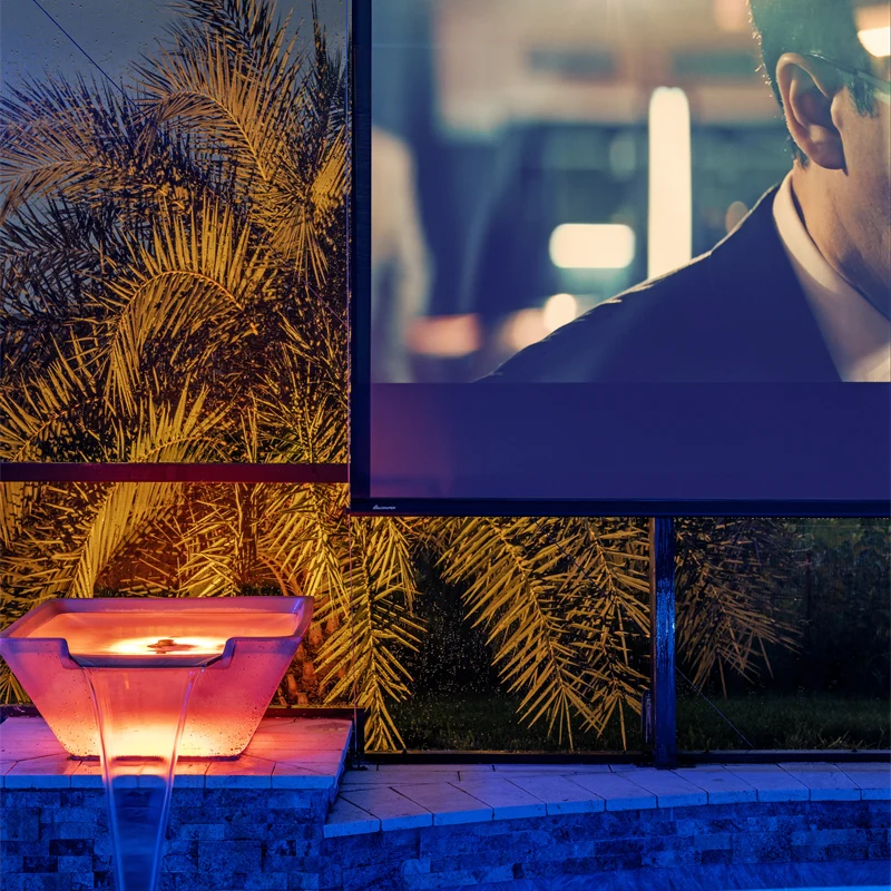 Draper Nocturne+ E, 65", HDTV Outdoor Electric Projection Screen