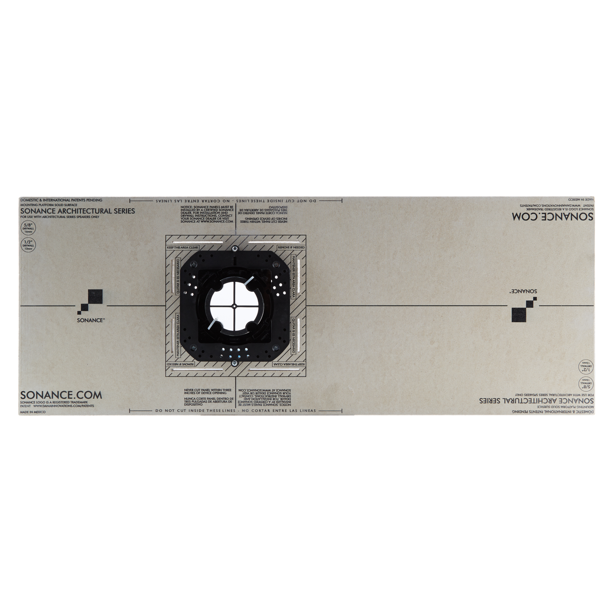 Sonance AS Discreet 5/8" Solid Surface Mount Platform RS Speaker Accessories Sonance