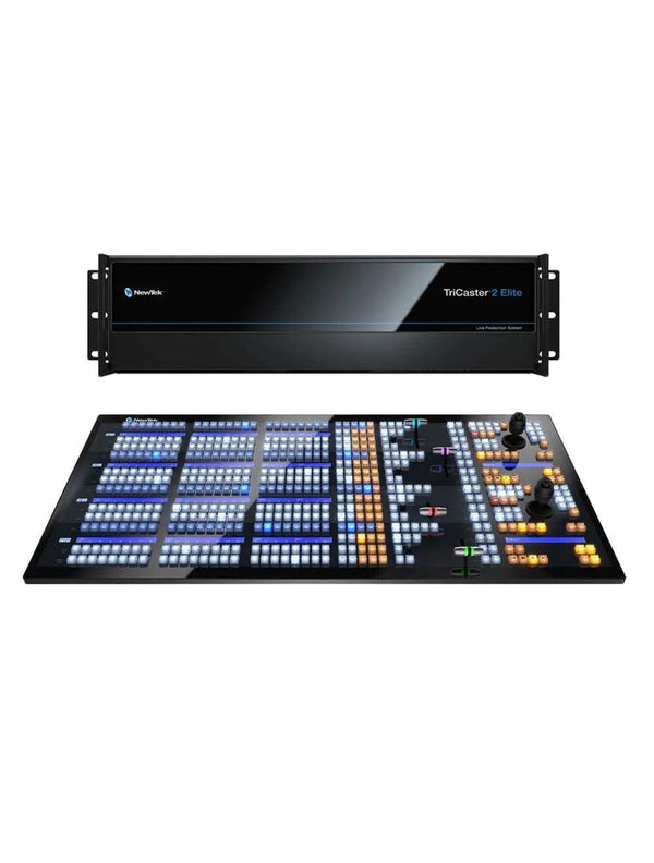 Vizrt TriCaster 2 Elite and 4 Stripe Control Panel Kit Promo - TC2E4STKIT