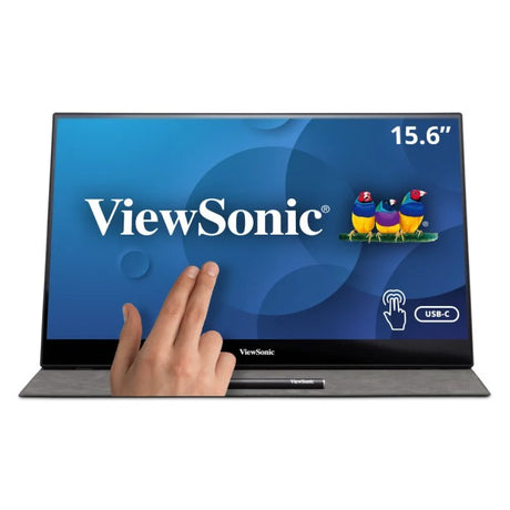 ViewSonic TD1655 – 16-Inch Portable Touch IPS Full HD Display Computer Monitors ViewSonic