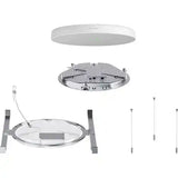 Sennheiser TeamConnect Ceiling Medium Microphone with Flushmount Kit (White) Audio Conferencing Sennheiser