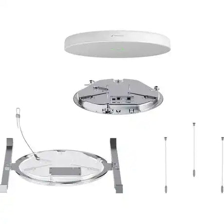 Sennheiser TeamConnect Ceiling Medium Microphone with Flushmount Kit (White) Audio Conferencing Sennheiser