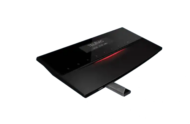 Televic Conference D-Cerno CUR Central Unit with Recording and Web Server - 71.98.0321 - Creation Networks