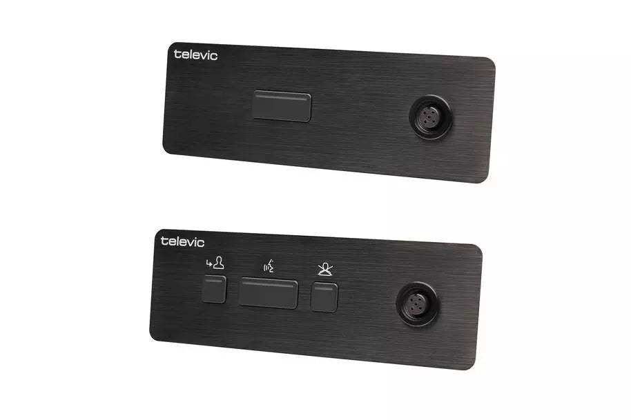 Televic Conference Flush Mount D-Cerno F-CM Digital Delegate Discussion Unit - 71.98.0312 - Creation Networks