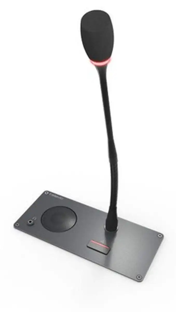 Televic Pattern Confidea F-DD Flush-Mount Delegate Discussion Unit | Televic Plixus ...