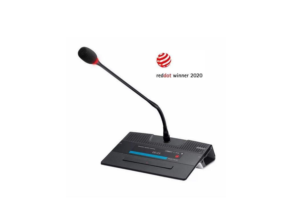 Televic Confidea FLEX + RFID Configurable Conference Unit with Touch Screen - 71.98.0131 - Creation Networks