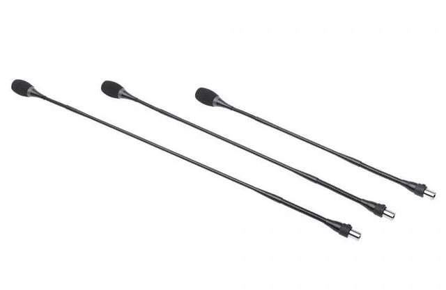 Televic MIKE PLM DOUBLE FLEX GSM immune double flex gooseneck microphone (40, 50, 60cm) - Creation Networks