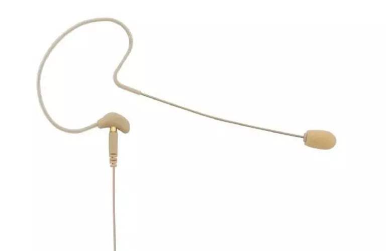 Televic TG H57 Ear Hook Condenser Microphone (Tan) - 71.04.0160 - Creation Networks