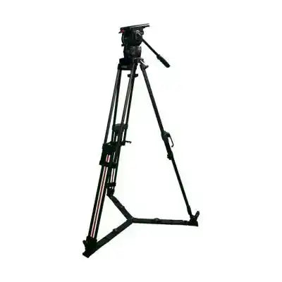 Teris TS-H14CF-Q 100mm Flat Base Fluid Head & 2-Stage Carbon Fiber Tripod System